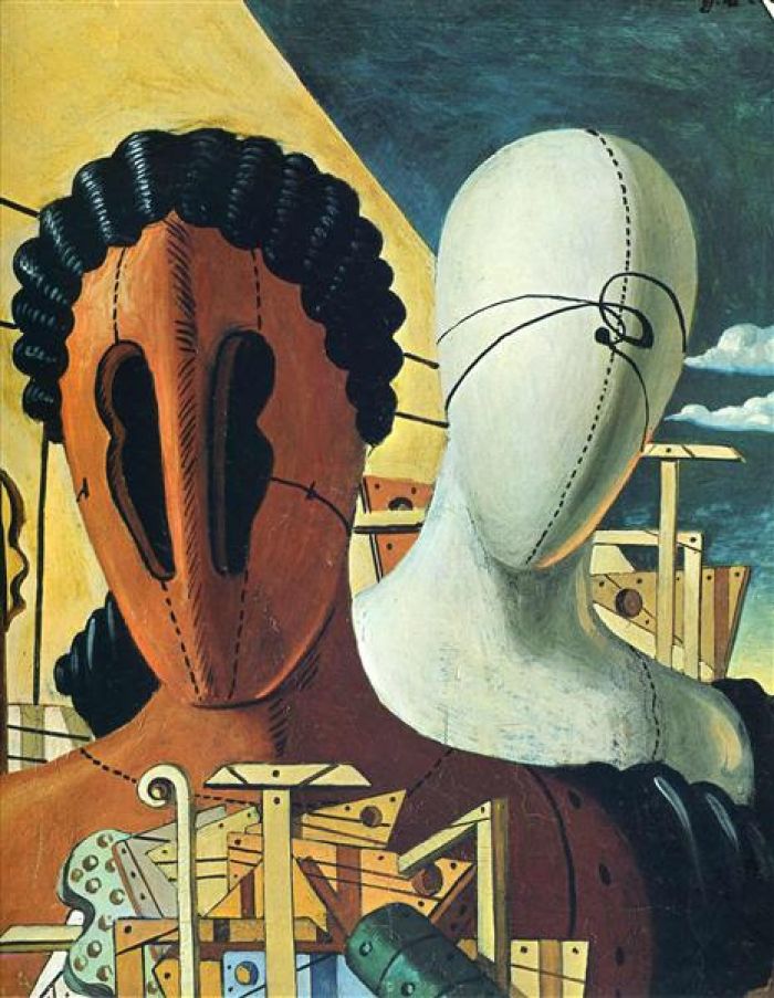 Giorgio De Chirico, Δύο Μάσκες (1926)